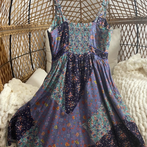 Updated measurements Calico Dress Anthropologie by Maeve Sz 2 pockets - Picture 7 of 15